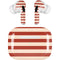 Neutral Stripes AirPods Skins